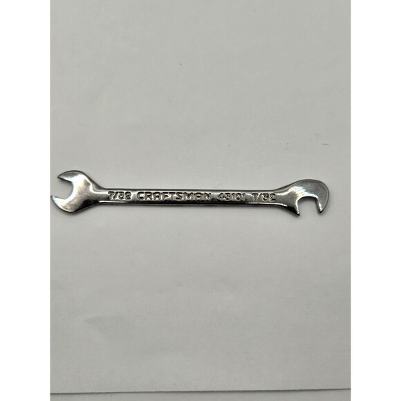 Craftsman 7/32" Open End Offset Small Ignition Wrench 43101 USA Made Excellent - Picture 1 of 2
